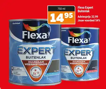 De voordeelmarkt Flexa expert buitenlak aanbieding