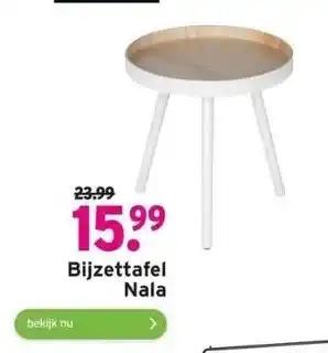 GAMMA Bijzettafel nala aanbieding