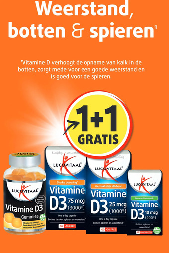 Lucovitaal Weerstand botten & spieren' aanbieding