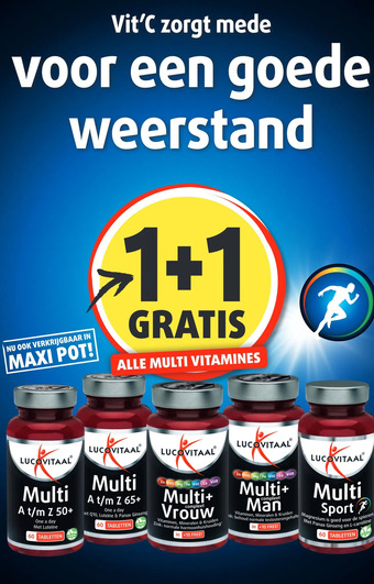 Lucovitaal Vit'c zorgt mede voor een goede weerstand aanbieding