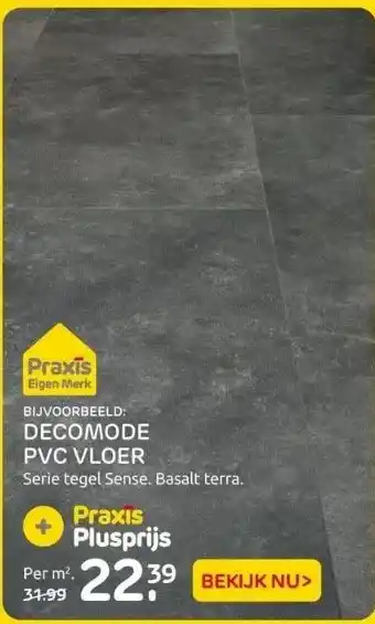 Praxis Decomode pvc vloer aanbieding