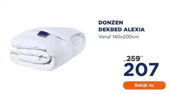 TotaalBED Donzen dekbed alexia aanbieding