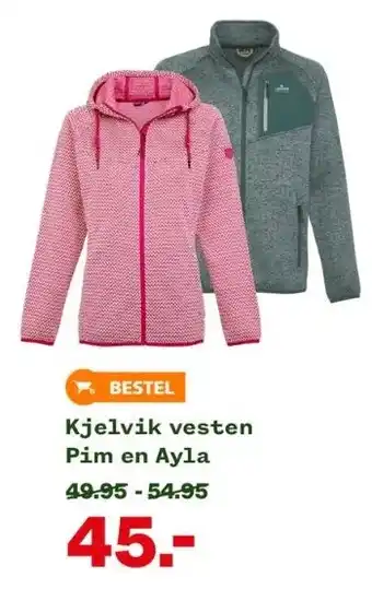 Welkoop Kjelvik vesten pim en ayla aanbieding