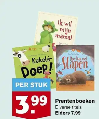 Hoogvliet Prentenboeken aanbieding