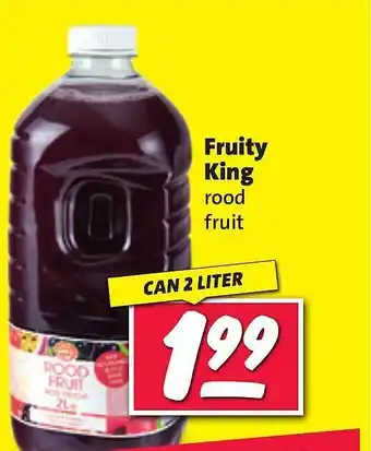 Nettorama Fruity king rood fruit aanbieding