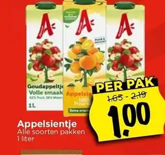 Vomar Voordeelmarkt Appelsientje aanbieding