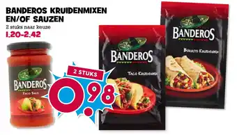 Boon`s Markt Banderos kruidenmixen en/of sauzen aanbieding