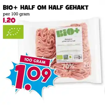 Boon`s Markt Bio+ half om half gehakt aanbieding