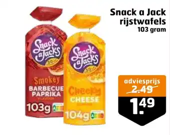 Trekpleister Snack a jack rijstwafels aanbieding