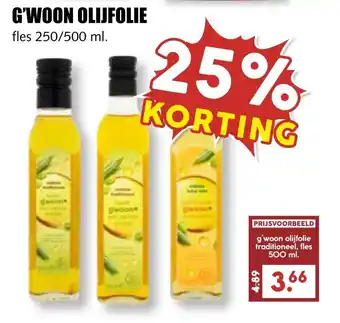 MCD Supermarkt G'woon olijfolie aanbieding