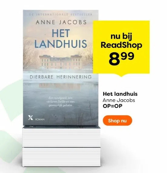 Het landhuis anne jacobs aanbieding bij