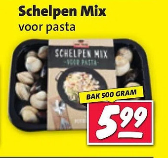 Nettorama Schelpen mix aanbieding