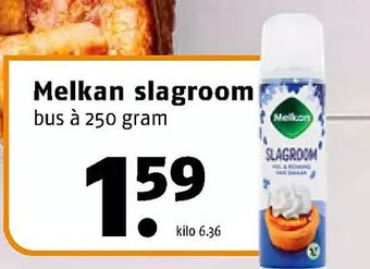 Poiesz Melkan slagroom aanbieding