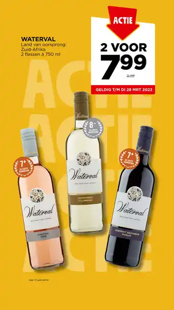 Jumbo Waterval Land van oorsprong: Zuid-Afrika 2 flessen a 750 ml aanbieding