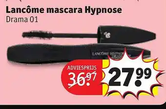 Kruidvat Lancôme mascara hypnose drama 01 aanbieding