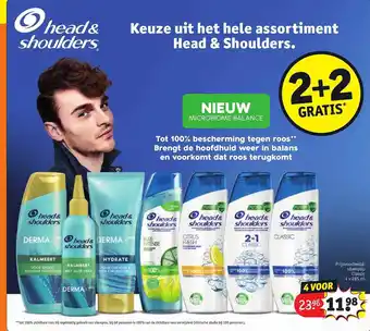 Kruidvat Head & shoulders assortiment aanbieding