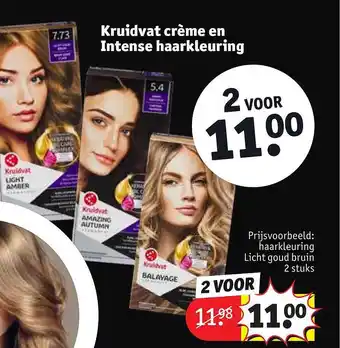 Kruidvat Kruidvat crème intense haarkleuring aanbieding