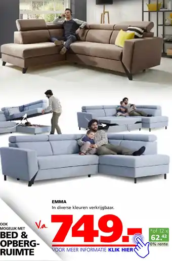 Seats and Sofas Emma aanbieding