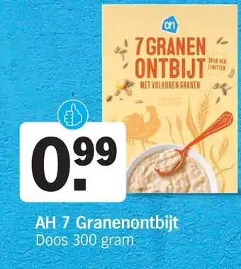 Albert Heijn Ah 7 granenontbijt aanbieding