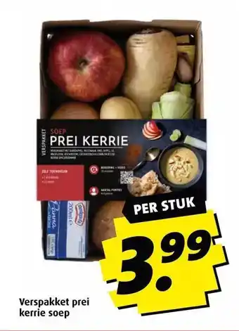 Boni Verspakket prei kerrie soep aanbieding