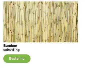 GAMMA Bamboe schutting aanbieding