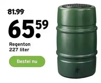 GAMMA Regenton 227 liter aanbieding