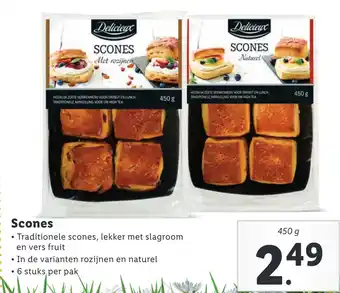 Lidl Scones 450 g aanbieding