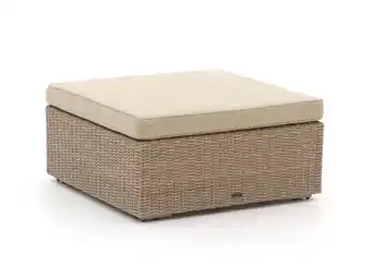 Kees Smit Intenso carpino lounge voetenbank 92x92cm - laagste prijsgarantie! aanbieding