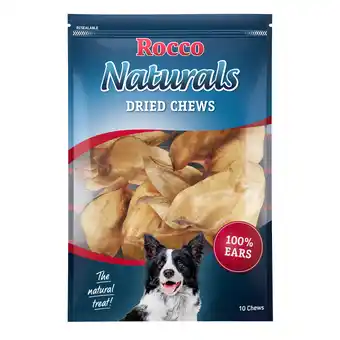 Zooplus 100 stuks runderoren natuur rocco hondensnack aanbieding