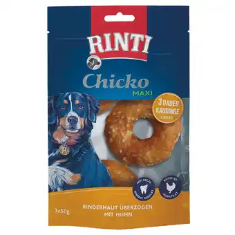 Zooplus Rinti chicko duurzame kauwringen groot - 3 x 50 g aanbieding