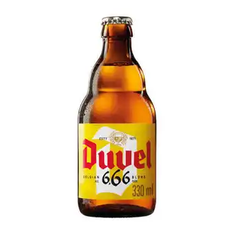 Coop Duvel 666 fles aanbieding