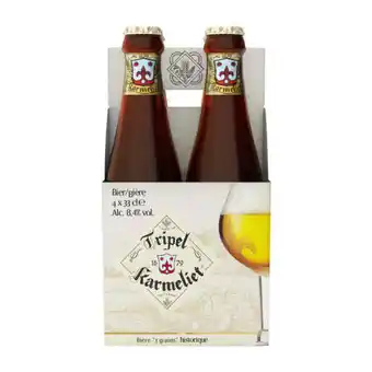 Coop Tripel karmeliet belgisch speciaalbier 4-pack aanbieding