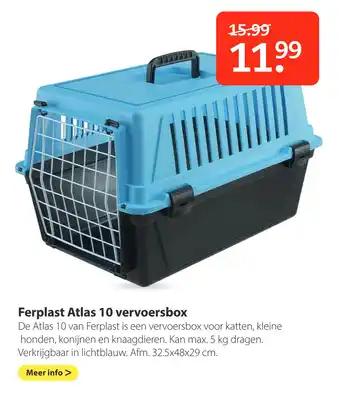 Boerenbond Ferplast Atlas 10 vervoersbox aanbieding