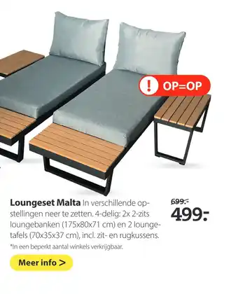 Boerenbond Loungeset Malta aanbieding