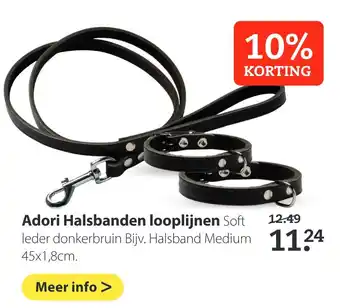 Pets Place Adori Halsbanden looplijnen aanbieding