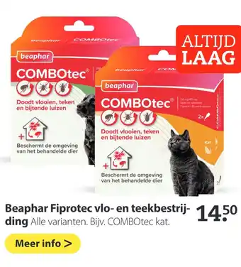 Pets Place Beaphar Fiprotec vlo- en teekbestrij- aanbieding