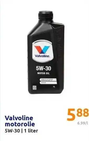 Action Valvoline motorolie aanbieding