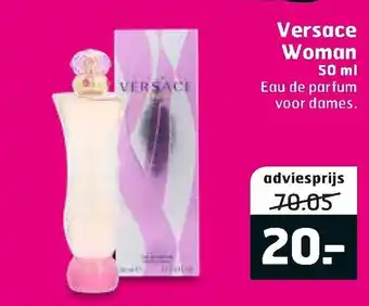 Trekpleister Versace Woman 50 ml aanbieding