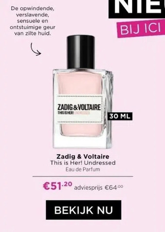 ICI Paris XL Zadig & voltaire aanbieding