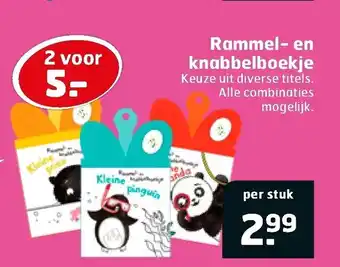 Trekpleister Rammel- en knabbelboekje aanbieding