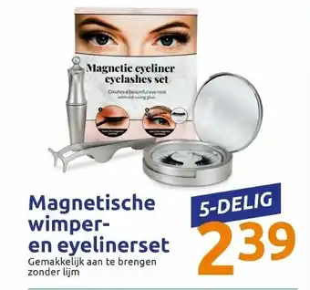 Action Magnetische Wimper- en eyelinerset aanbieding