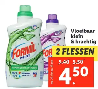 Lidl Vloeibaar klein & krachtig aanbieding