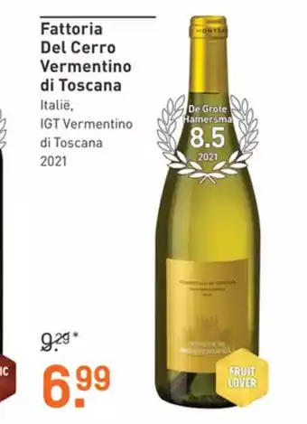 Gall & Gall Fattoria Del Cerro Vermentino di Toscana aanbieding