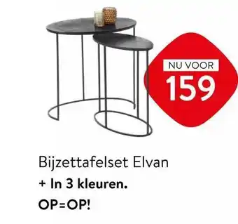 Profijt Meubel Bijzettafelset elvan aanbieding