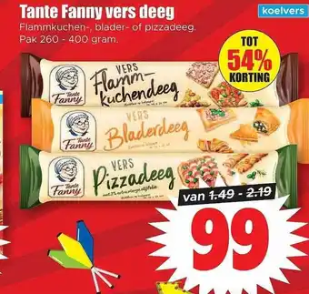 Dirk Tante fanny vers deeg aanbieding