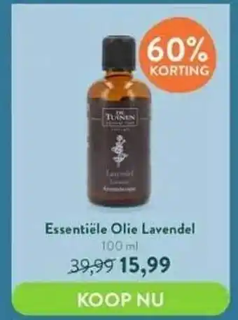 Holland & Barrett De tuinen essentiële olie lavendel aanbieding