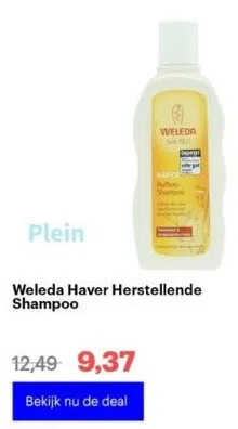 Bol.com Weleda haver herstellende shampoo aanbieding