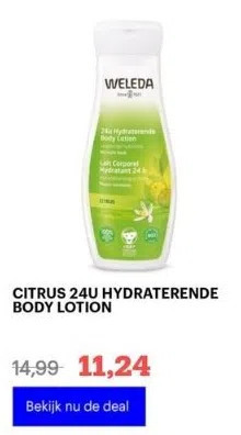 Bol.com Citrus 24u hydraterende body lotion aanbieding
