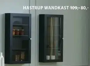 Jysk Hastrup wandkast aanbieding