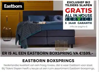 Tilders Meubelen Eastborn boxsprings aanbieding